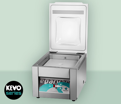 Envasadora KEVO-6T EGARVAC, compacta y eficiente