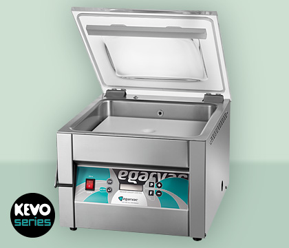 Envasadoras al vacío de campana, sobremesa, compactas. KEVO-8