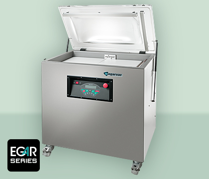 Envasadora EGAR-4 AB 40 EGARVAC, ideal para envasar productos de tamaño medio, con tecnología avanzada y alta eficiencia