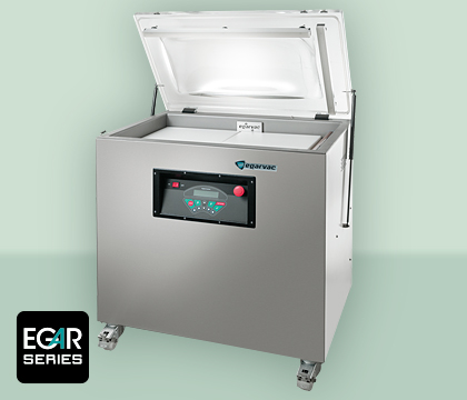 Envasadora EGAR-4 AB 100 EGARVAC, ideal para envasado de productos de gran volumen