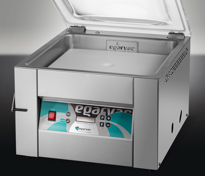 Envasadoras KEVO-10S y KEVO-20S EGARVAC, modelos de sobremesa diseñados para ofrecer un envasado de vacío eficiente