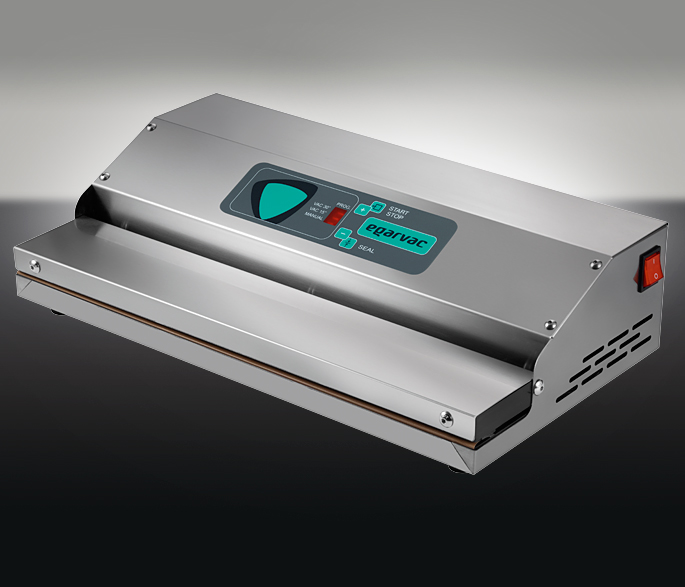 Envasadora EGAR-040 EGARVAC, máquina de envasado al vacío diseñada para ofrecer alto rendimiento y precisión en el sellado de productos